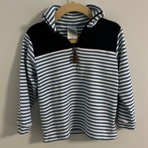 Bella bliss 1/4 zip boys pullover, size 2T